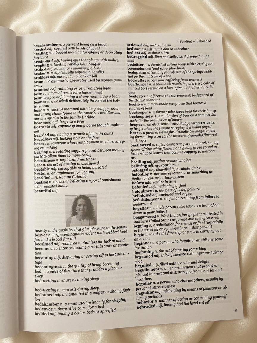 Custom Printed Dictionary